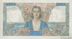 5000 Francs EMPIRE FRANÇAIS FRANCIA  1945 F.47.47 MBC+