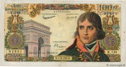 100 Nouveaux Francs BONAPARTE FRANCIA  1961 F.59.12 BC