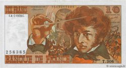 10 Francs BERLIOZ FRANCE  1978 F.63.25 TTB