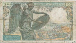 100 Francs DESCARTES FRANKREICH  1942 F.27.01 S