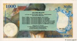 1000 (Francs) FRANCE regionalismo e varie  1990  SPL+