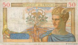 50 Francs CÉRÈS modifié FRANCIA  1937 F.18.05 BC