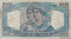 1000 Francs MINERVE ET HERCULE FRANCE  1946 F.41.15 TB
