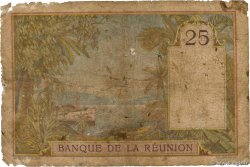 25 Francs ISOLA RIUNIONE  1930 P.23 q.B