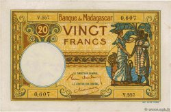 20 Francs MADAGASCAR  1937 P.037