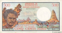 500 Francs DSCHIBUTI   1979 P.36a fVZ