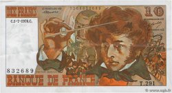 10 Francs BERLIOZ FRANKREICH  1976 F.63.19