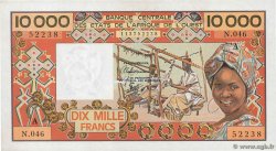 10000 Francs STATI AMERICANI AFRICANI  1991 P.109Aj