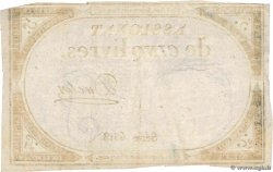 5 Livres FRANCE  1793 Ass.46a TTB