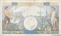 1000 Francs COMMERCE ET INDUSTRIE FRANCIA  1940 F.39.02 MBC