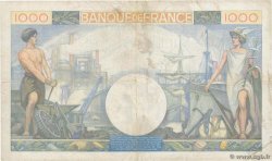 1000 Francs COMMERCE ET INDUSTRIE FRANCIA  1940 F.39.01 MB