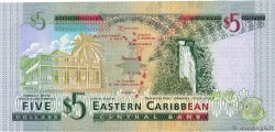 5 Dollars EAST CARIBBEAN STATES  2003 P.42k ST