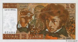 10 Francs BERLIOZ FRANCE  1975 F.63.14 UNC-