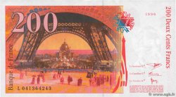 200 Francs EIFFEL FRANCIA  1996 F.75.03a BB