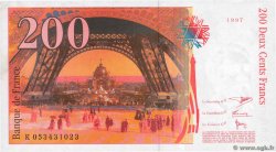 200 Francs EIFFEL FRANCIA  1997 F.75.04b EBC