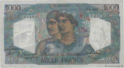 1000 Francs MINERVE ET HERCULE FRANCE  1949 F.41.29