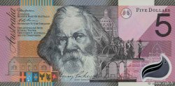 5 Dollars AUSTRALIA  2001 P.56a UNC