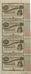 5 Dollars STATI UNITI D AMERICA  1886 P.-