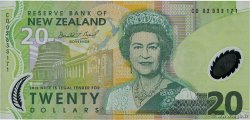20 Dollars NEW ZEALAND  2002 P.187a VF