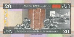 20 Dollars HONG KONG  1993 P.201a UNC