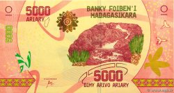 5000 Ariary MADAGASKAR  2017 P.102