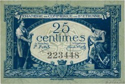 25 Centimes FRANCE Regionalismus und verschiedenen Saint-Étienne 1921 JP.114.05