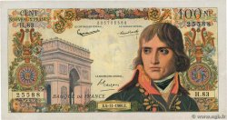 100 Nouveaux Francs BONAPARTE FRANCE  1960 F.59.08 F+