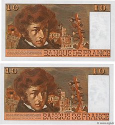 10 Francs BERLIOZ Consécutifs FRANCE  1977 F.63.22 SUP+