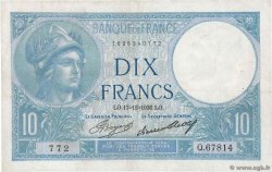 10 Francs MINERVE FRANCE  1936 F.06.17