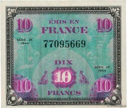 10 Francs DRAPEAU FRANCIA  1944 VF.18.01 q.SPL