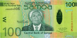 100 Tala SAMOA  2008 P.43a UNC