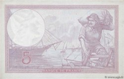 5 Francs FEMME CASQUÉE modifié FRANKREICH  1939 F.04.07 fST