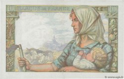 10 Francs MINEUR FRANCE  1943 F.08.08 AU-