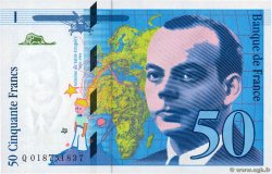50 Francs SAINT-EXUPÉRY modifié FRANKREICH  1994 F.73.01b