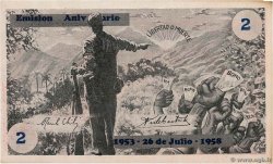2 Pesos CUBA  1958  TTB+