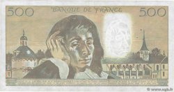 500 Francs PASCAL FRANCE  1990 F.71.44 pr.TTB