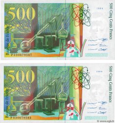 500 Francs PIERRE ET MARIE CURIE Lot FRANCE  1994 F.76.01 XF