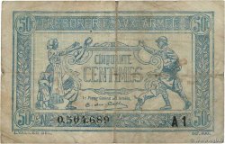50 Centimes TRÉSORERIE AUX ARMÉES 1919 FRANKREICH  1919 VF.02.10