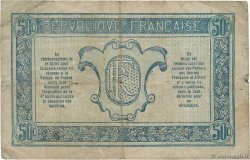50 Centimes TRÉSORERIE AUX ARMÉES 1919 FRANCIA  1919 VF.02.10 MB