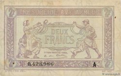 2 Francs TRÉSORERIE AUX ARMÉES FRANCE  1917 VF.05.01