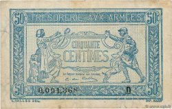 50 Centimes TRÉSORERIE AUX ARMÉES 1917 FRANKREICH  1917 VF.01.04
