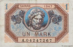 1 Mark SARRE FRANCIA  1947 VF.44.01 BC+
