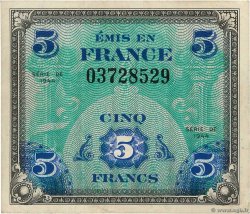 5 Francs DRAPEAU FRANCE  1944 VF.17.01