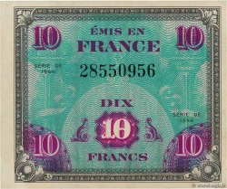 10 Francs DRAPEAU FRANCIA  1944 VF.18.01