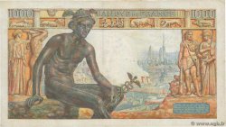 1000 Francs DÉESSE DÉMÉTER FRANCIA  1942 F.40.09 BC+