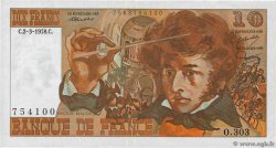 10 Francs BERLIOZ FRANCE  1978 F.63.23
