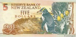 5 Dollars NOUVELLE-ZÉLANDE  1992 P.177a TTB