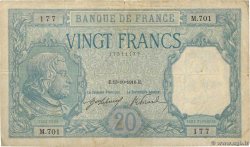 20 Francs BAYARD FRANCIA  1916 F.11.01 MB