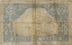 5 Francs BLEU FRANCIA  1916 F.02.39 RC+