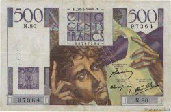 500 Francs CHATEAUBRIAND FRANKREICH  1946 F.34.05